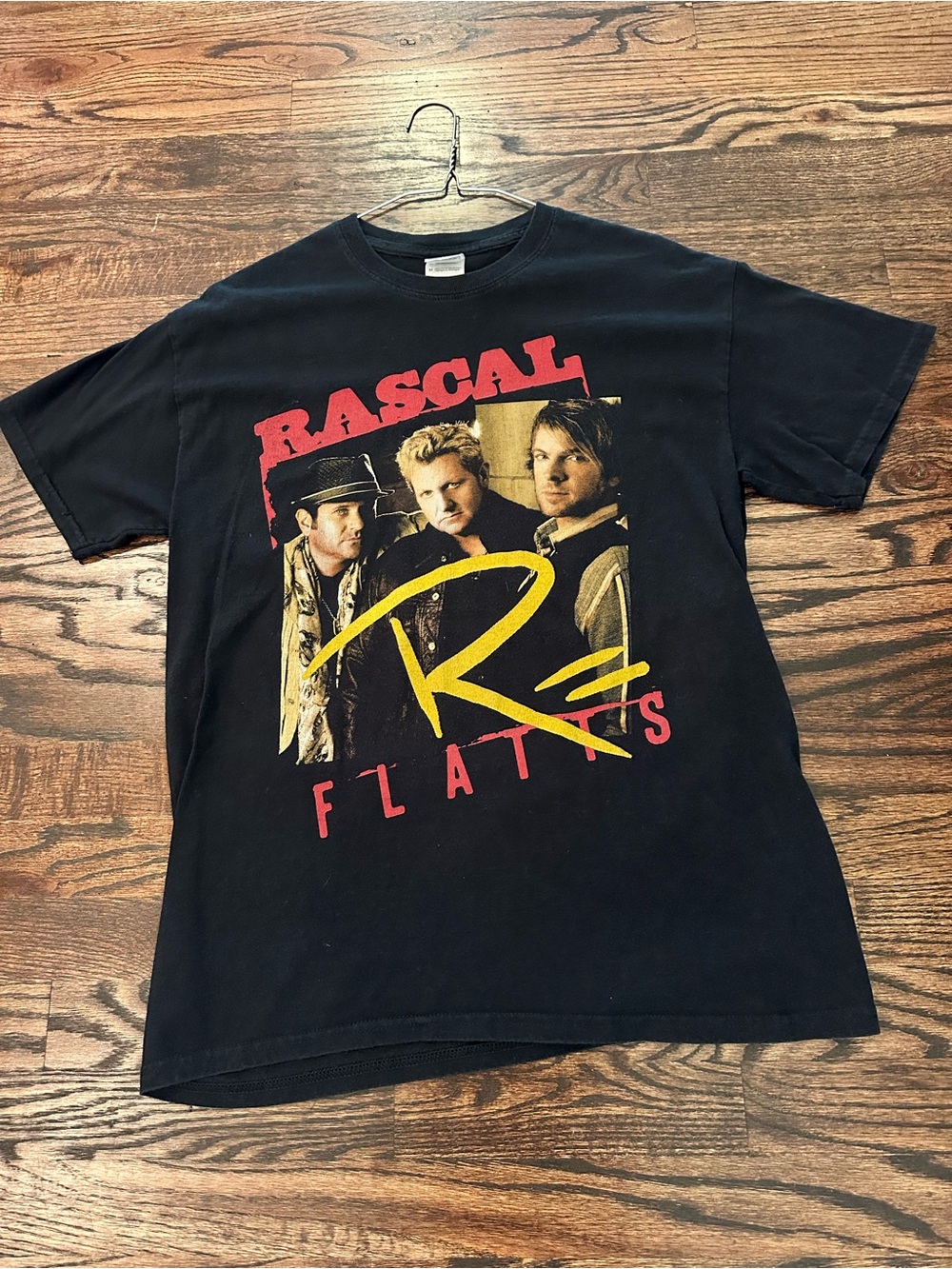 Gildan Black Rascal Flatts Graphic Tee 2012 Changed Tour